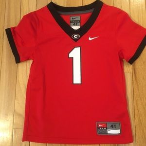 Nike 4T Toddler Univ of Georgia football jersey
